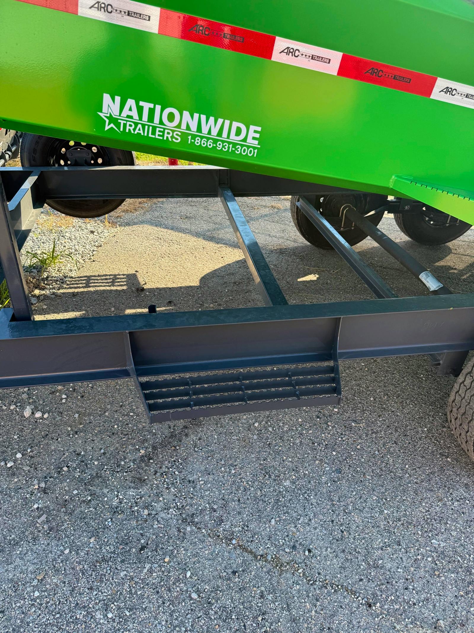 ARC Trailers 14'x83" Telescopic Dump Trailer w/ 2' Sides (BDT) - Image 7