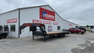 ARC Trailers 25'x102" Gooseneck Flatbed Trailer w/ 5' Dovetail (GDS)