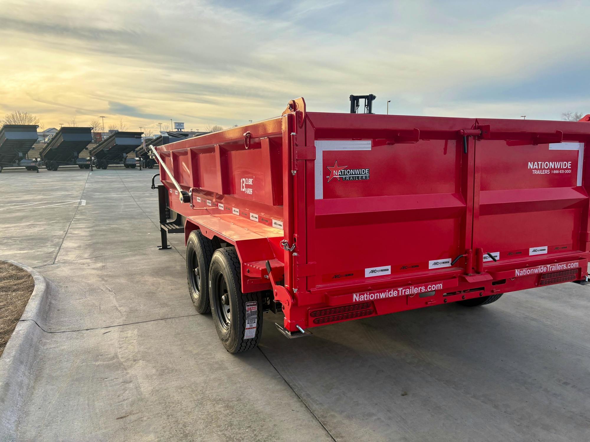 ARC Trailers 16'x83" Gooseneck Telescopic Dump Trailer w/ 3' Sides (GDT) - Image 1