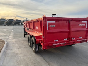 ARC Trailers 16'x83" Gooseneck Telescopic Dump Trailer w/ 3' Sides (GDT)