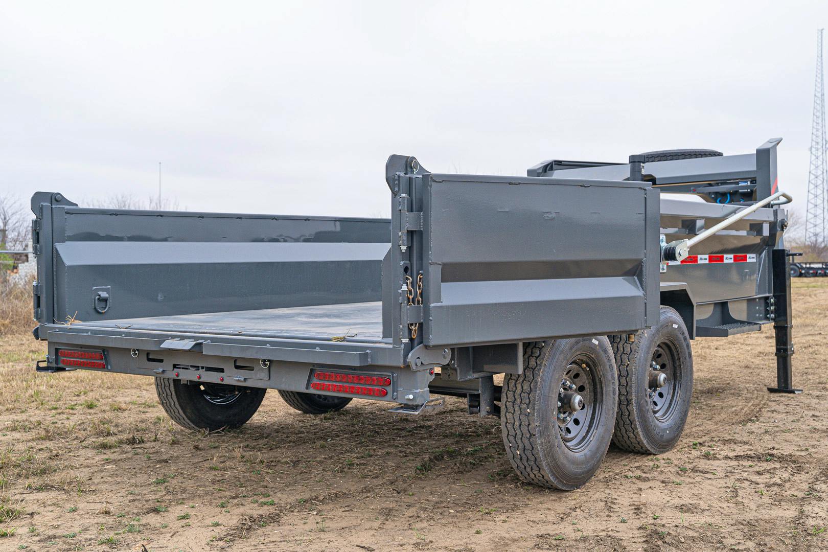 ARC Trailers 14'x83" Gooseneck Telescopic Dump Trailer w/ 2' Sides (GDT) - Image 14