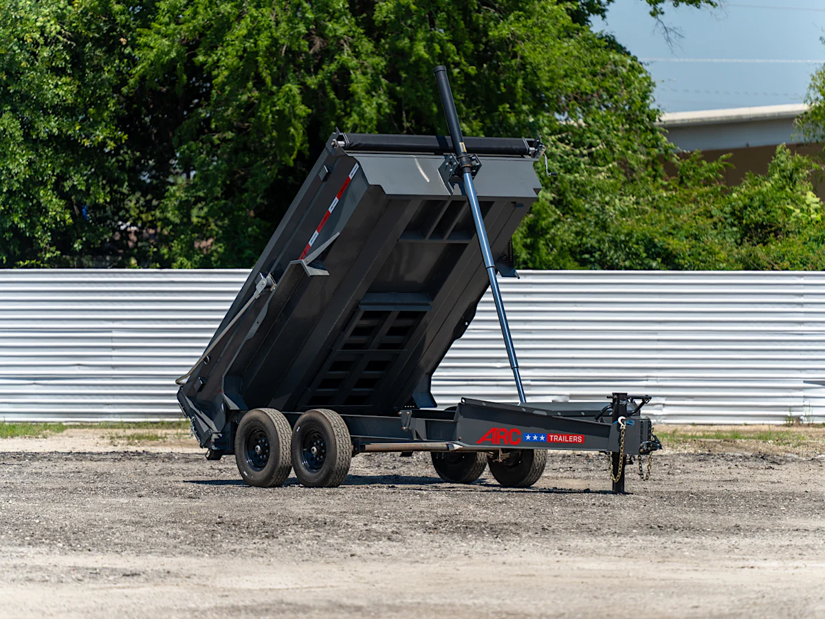 ARC Trailers 12'x83" Telescopic Dump Trailer w/ 2' Sides (BDT) - Stock #86962 - Image 1 of 4 ARC Trailers 12'x83" Telescopic Dump Trailer w/ 2' Sides (BDT) - Stock #86962 - Image 1 of 4
