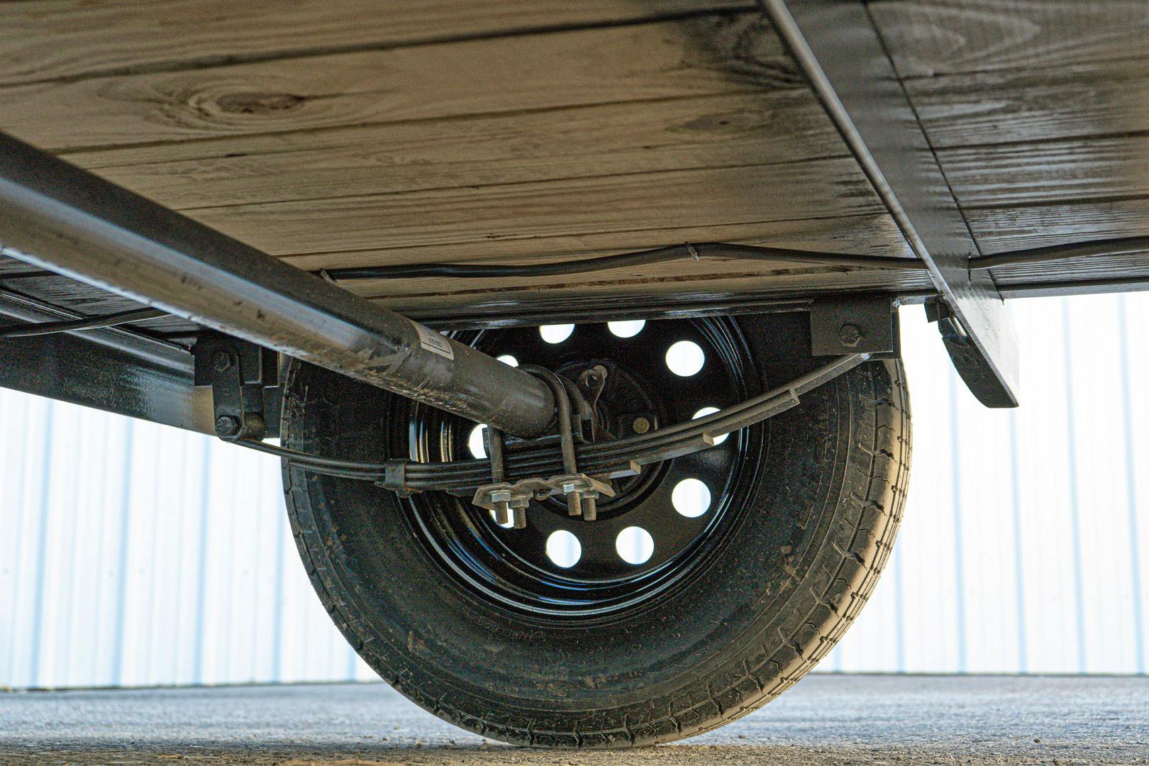 Texas Bragg 12'x77" Utility Trailer w/ 3' Gate (U1) - Image 9