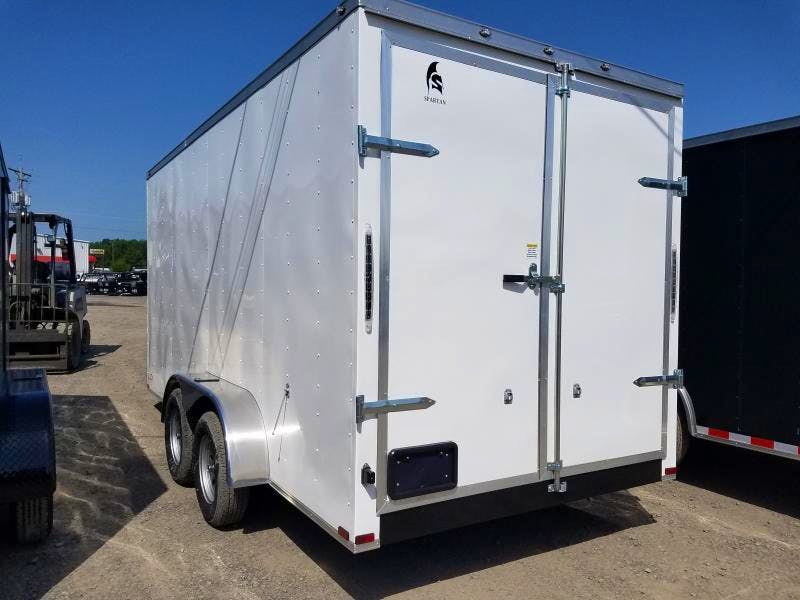 Spartan 7'x16' All-Steel Enclosed Cargo Trailer w/ Rear Barn Doors (C2) - Image 2