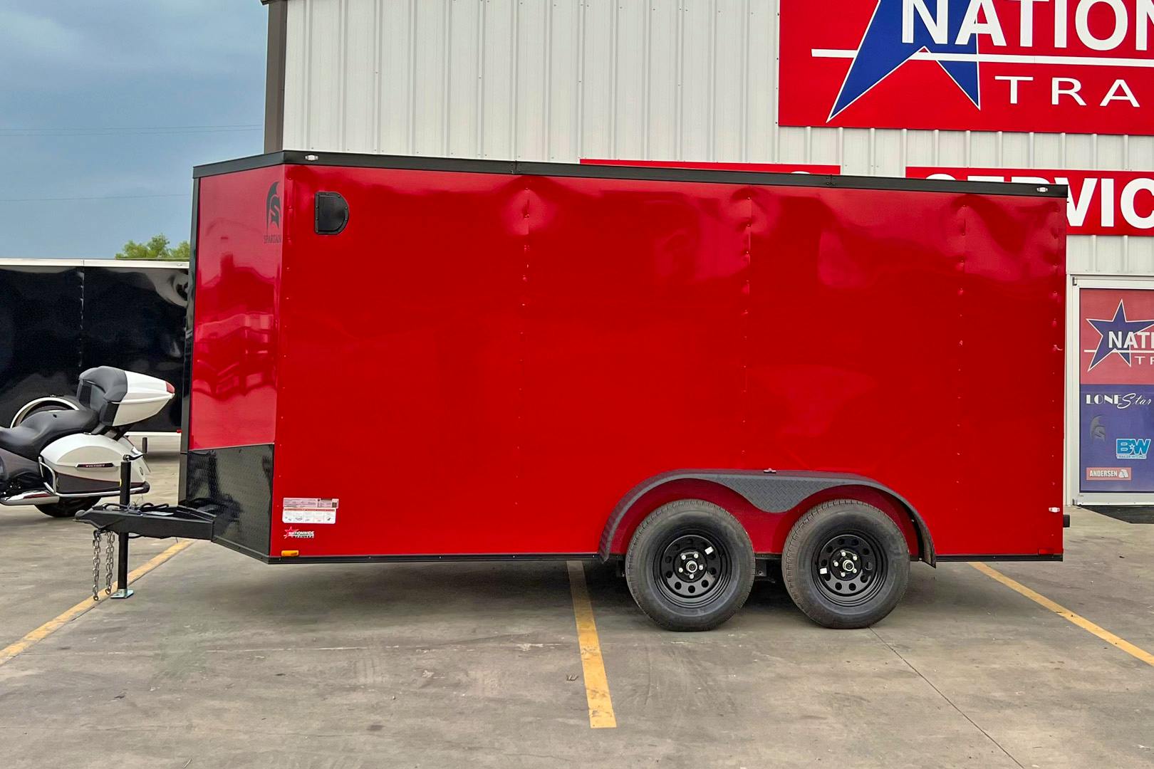 Spartan TA 7' × 14' Enclosed Cargo Trailer