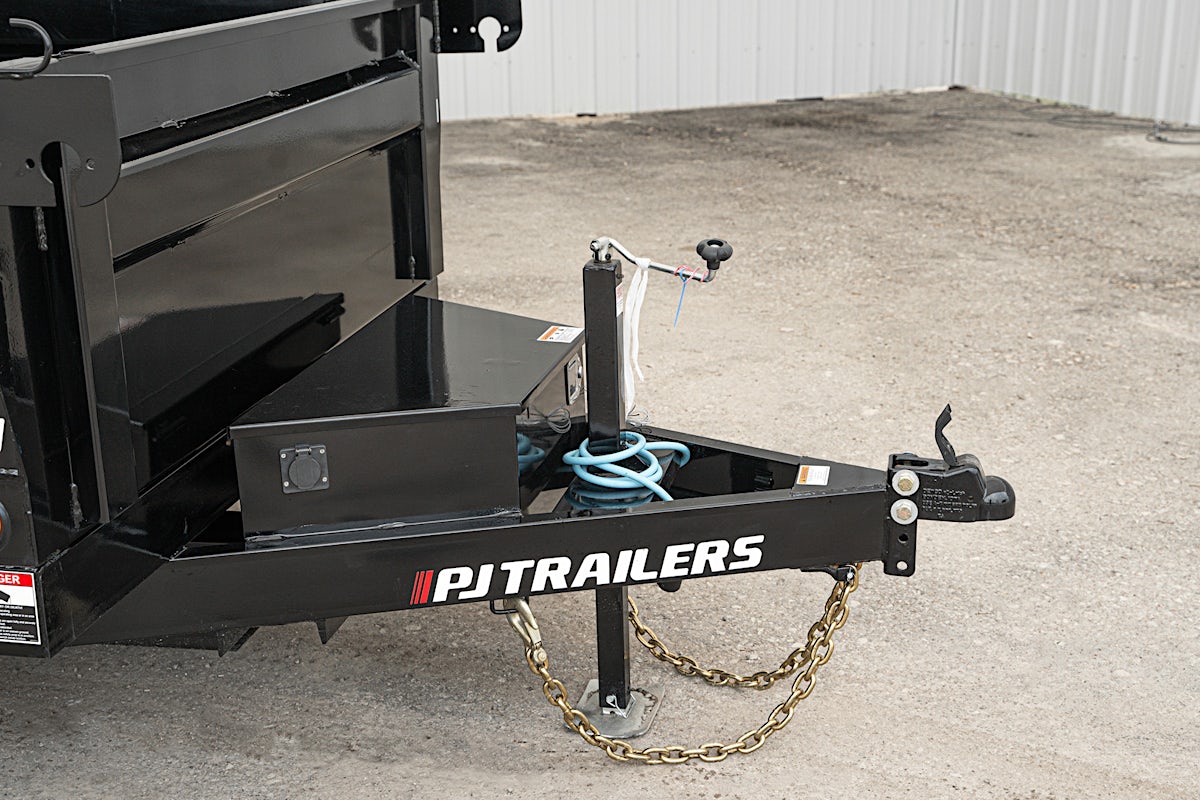 PJ Trailers 12'x72" Hydraulic Dump Trailer w/ 20" Sides (D3) - Image 8