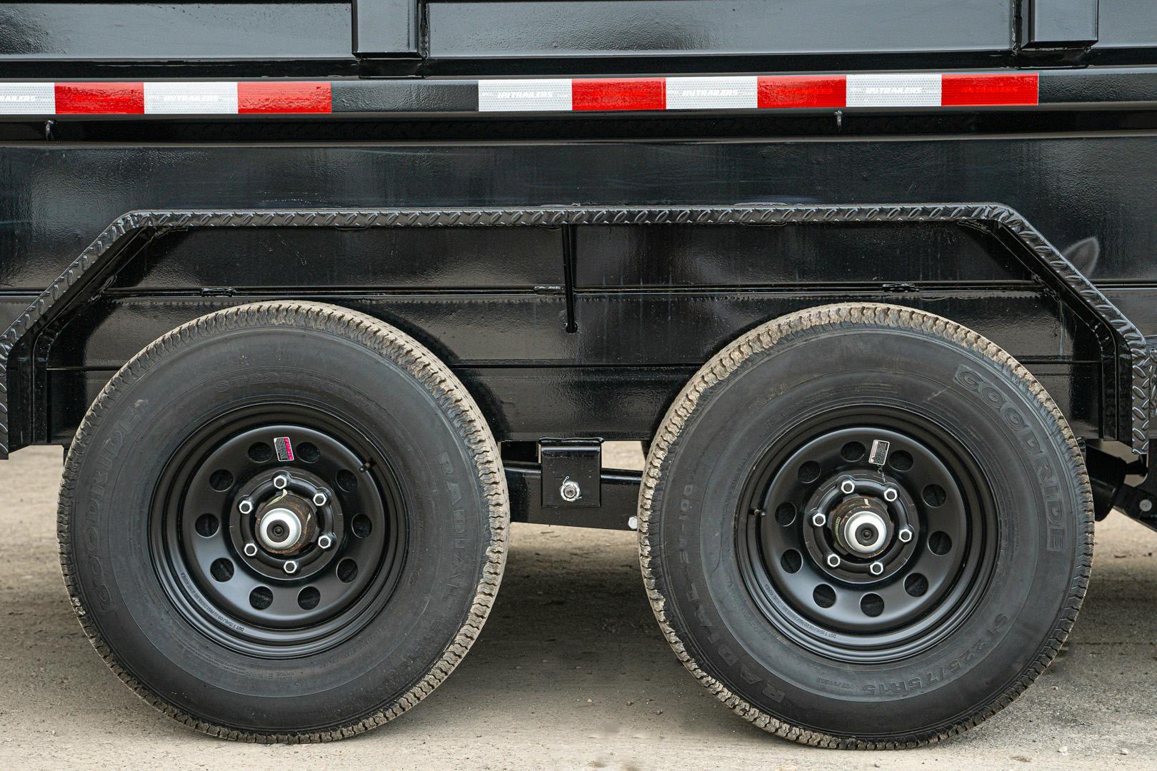 PJ Trailers 12'x72" Hydraulic Dump Trailer w/ 20" Sides (D3) - Image 14