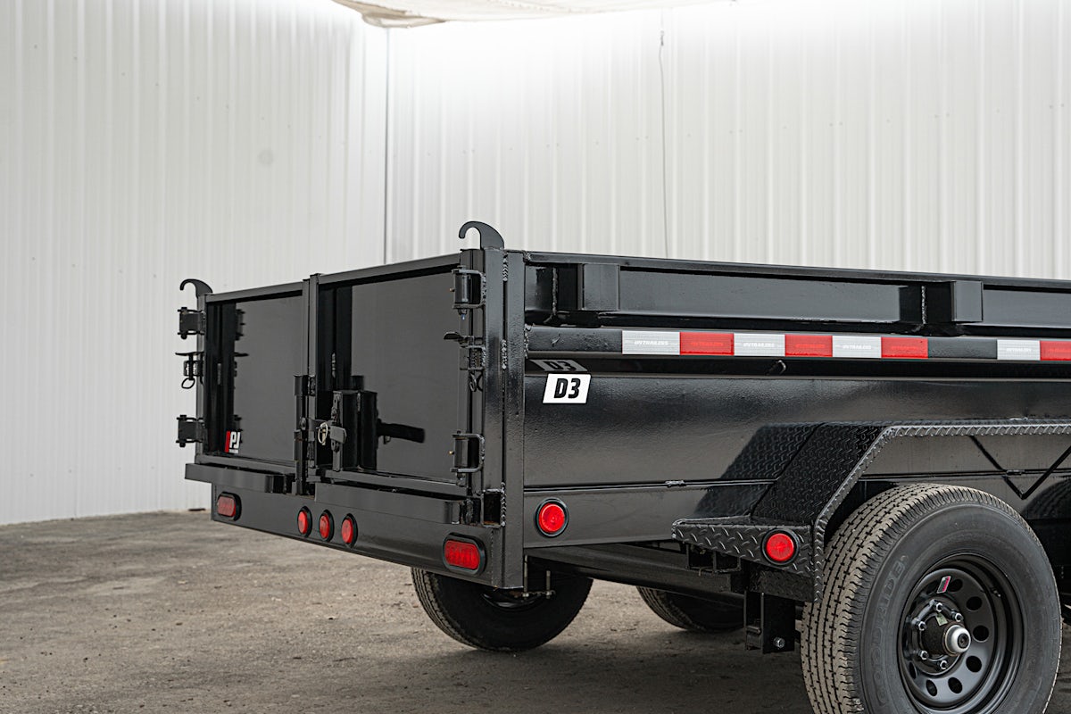 PJ Trailers 12'x72" Hydraulic Dump Trailer w/ 20" Sides (D3) - Image 18