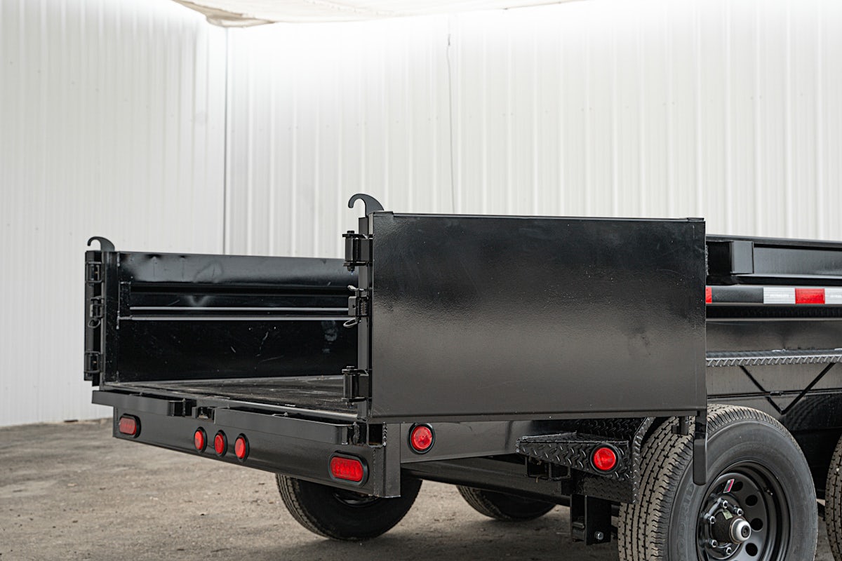 PJ Trailers 12'x72" Hydraulic Dump Trailer w/ 20" Sides (D3) - Image 19