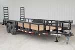 PJ Trailers 20'x83" Angle Pipetop Equipment Trailer (P8) Stock #86999 - Thumbnail 2