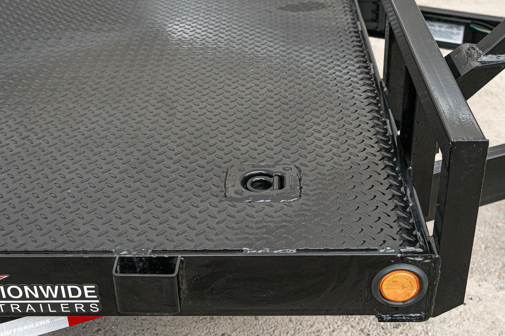 PJ Trailers 18'x83" 5" Channel Car Trailer w/ Steel Deck (C5) - Image 6