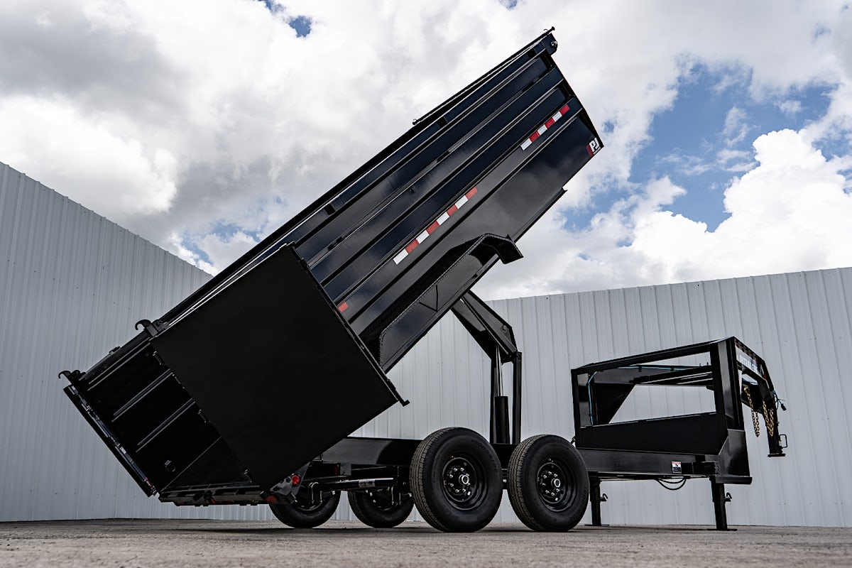 PJ Trailers 16'x83" Low Pro High Side Dump Trailer w/ 4' Sides (DM) - Image 25