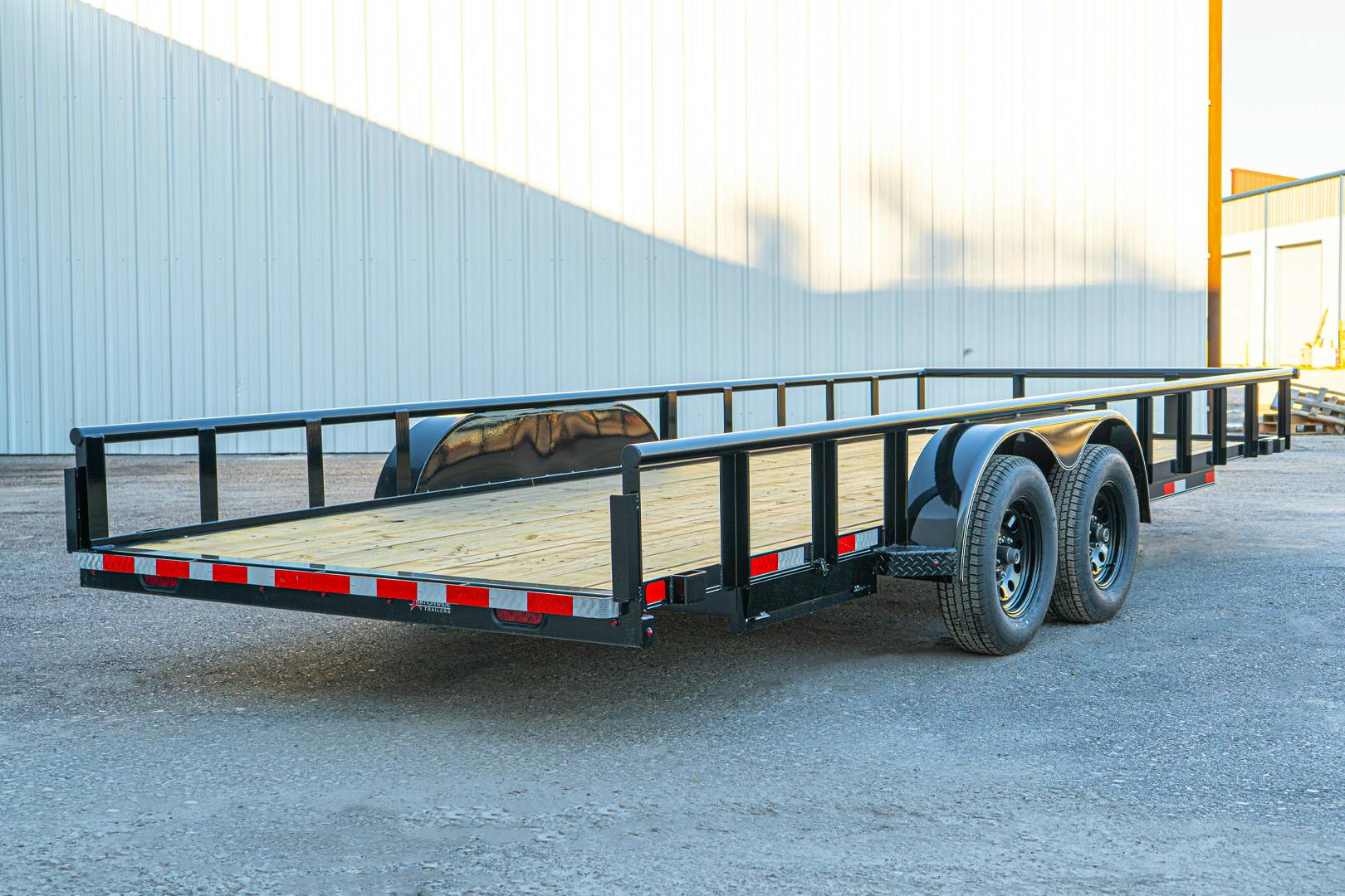 X-ON 20'x83" Utility Trailer w/ Slide-In Ramps (U2) - Image 14