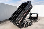 PJ Trailers 14'x83" GN Telescopic Dump Trailer w/ 4' Sides (DT) Stock #87059 - Thumbnail 22