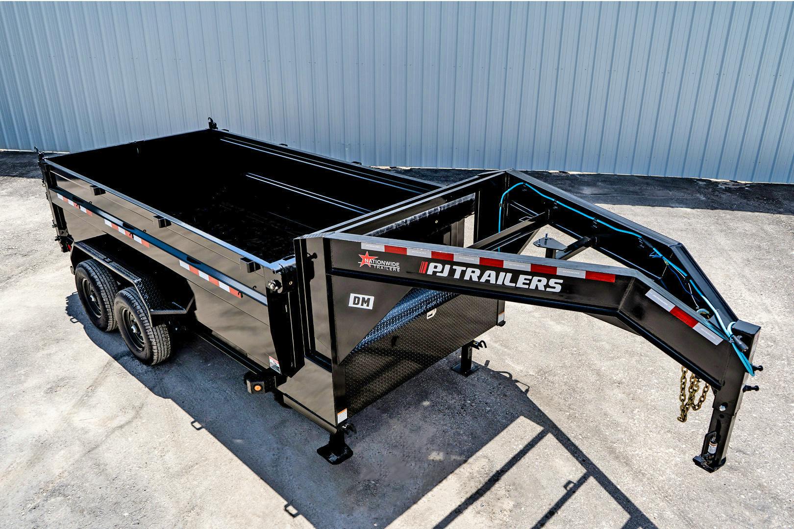 PJ Trailers 14'x83" Low Pro High Side Dump Trailer w/ 3' Sides (DM) - Stock #87064 - Image 7 of 35