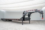 PJ Trailers 40'x102" Gooseneck Low Pro Flatbed Trailer w/ Duals (LD) Stock #87066 - Thumbnail 3