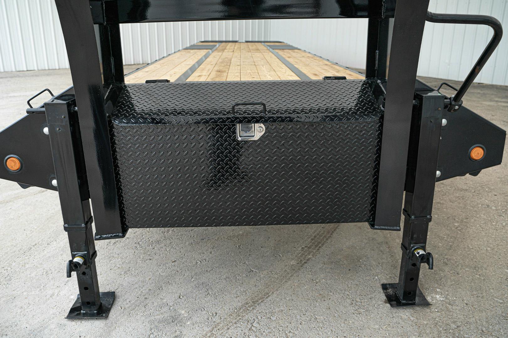 PJ Trailers 40'x102" Gooseneck Low Pro Flatbed Trailer w/ Duals (LD) - Stock #87066 - Image 6 of 19