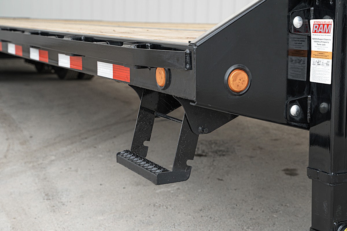 PJ Trailers 40'x102" Gooseneck Low Pro Flatbed Trailer w/ Duals (LD) - Stock #87066 - Image 9 of 19 PJ Trailers 40'x102" Gooseneck Low Pro Flatbed Trailer w/ Duals (LD) - Stock #87066 - Image 9 of 19