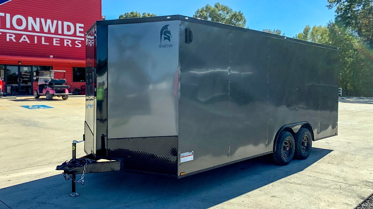 Spartan 8.5'x20' Enclosed Cargo Trailer w/ Rear Ramp Door (C2) - Image 1
