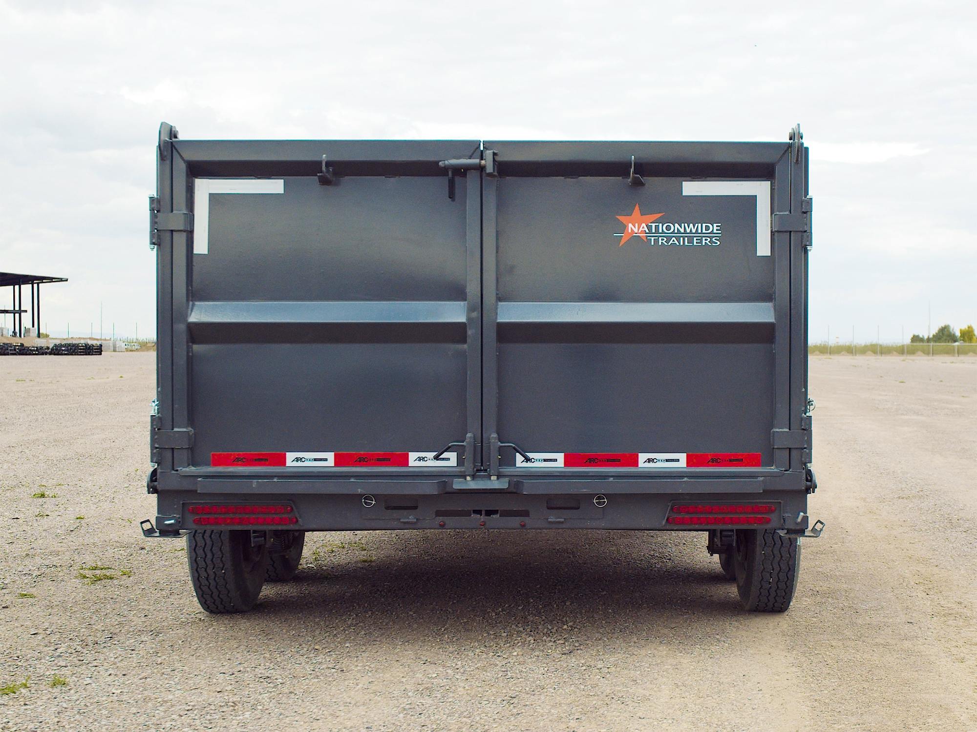 ARC Trailers 14'x83" Telescopic Dump Trailer w/ 4' Sides (BDT) - Stock #87082 - Image 3 of 6