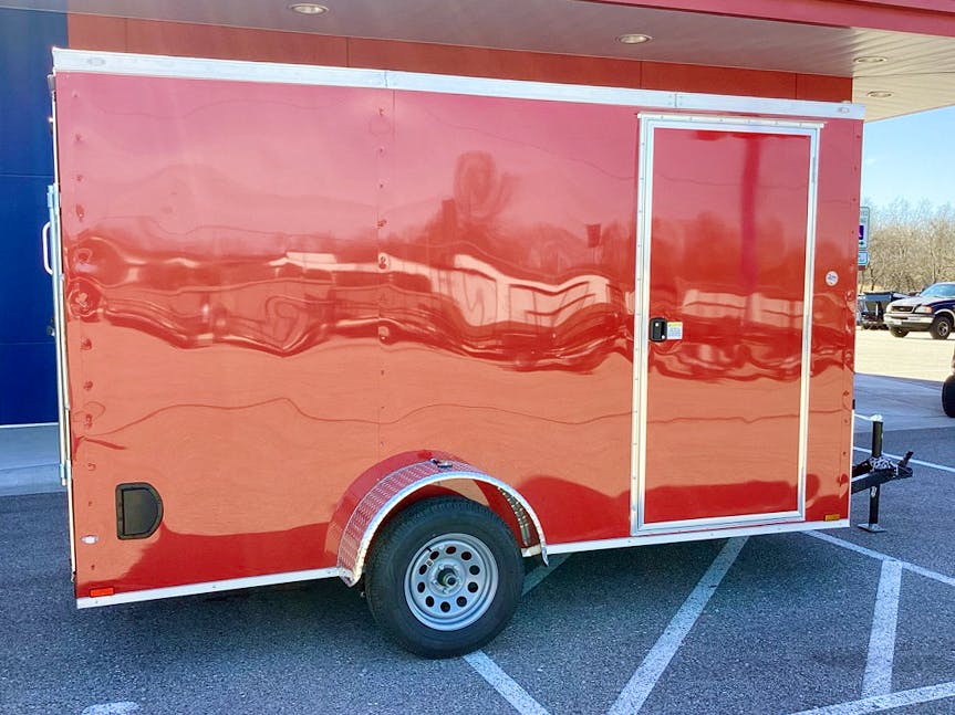 Spartan 6'x12' Enclosed Cargo Trailer w/ Rear Ramp Door (C1) - Stock #87085 - Image 3 of 4