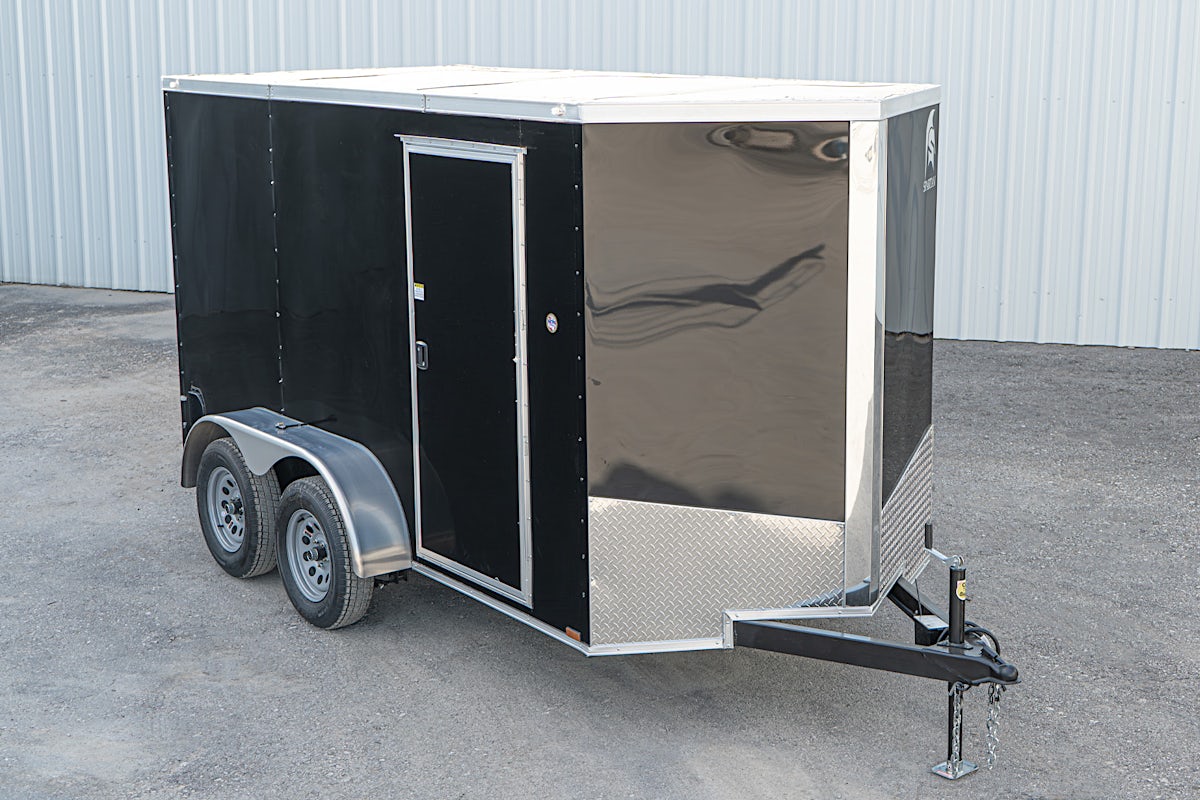 Spartan 6'x12' Enclosed Cargo Trailer w/ Rear Ramp Door (C2) - Image 1