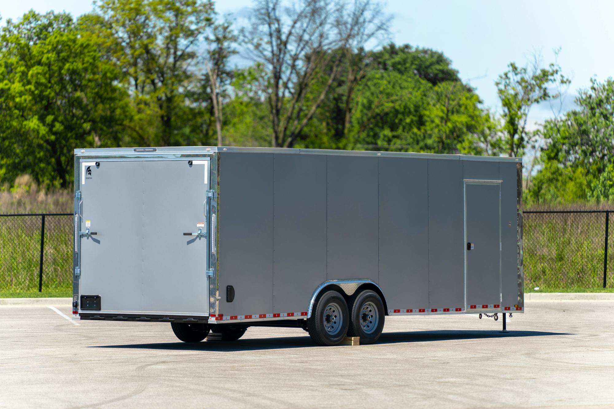 Spartan 8.5'x24' Enclosed Cargo Trailer w/ Rear Ramp Door (C2) - Stock #87102 - Image 2 of 4