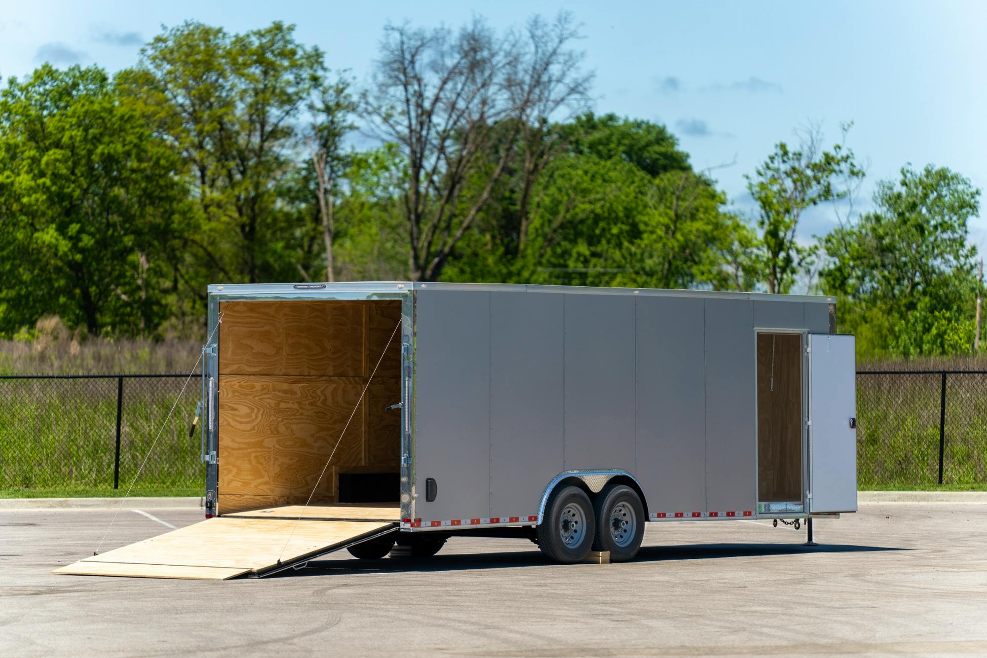 Spartan 8.5'x24' Enclosed Cargo Trailer w/ Rear Ramp Door (C2) - Stock #87102 - Image 3 of 4