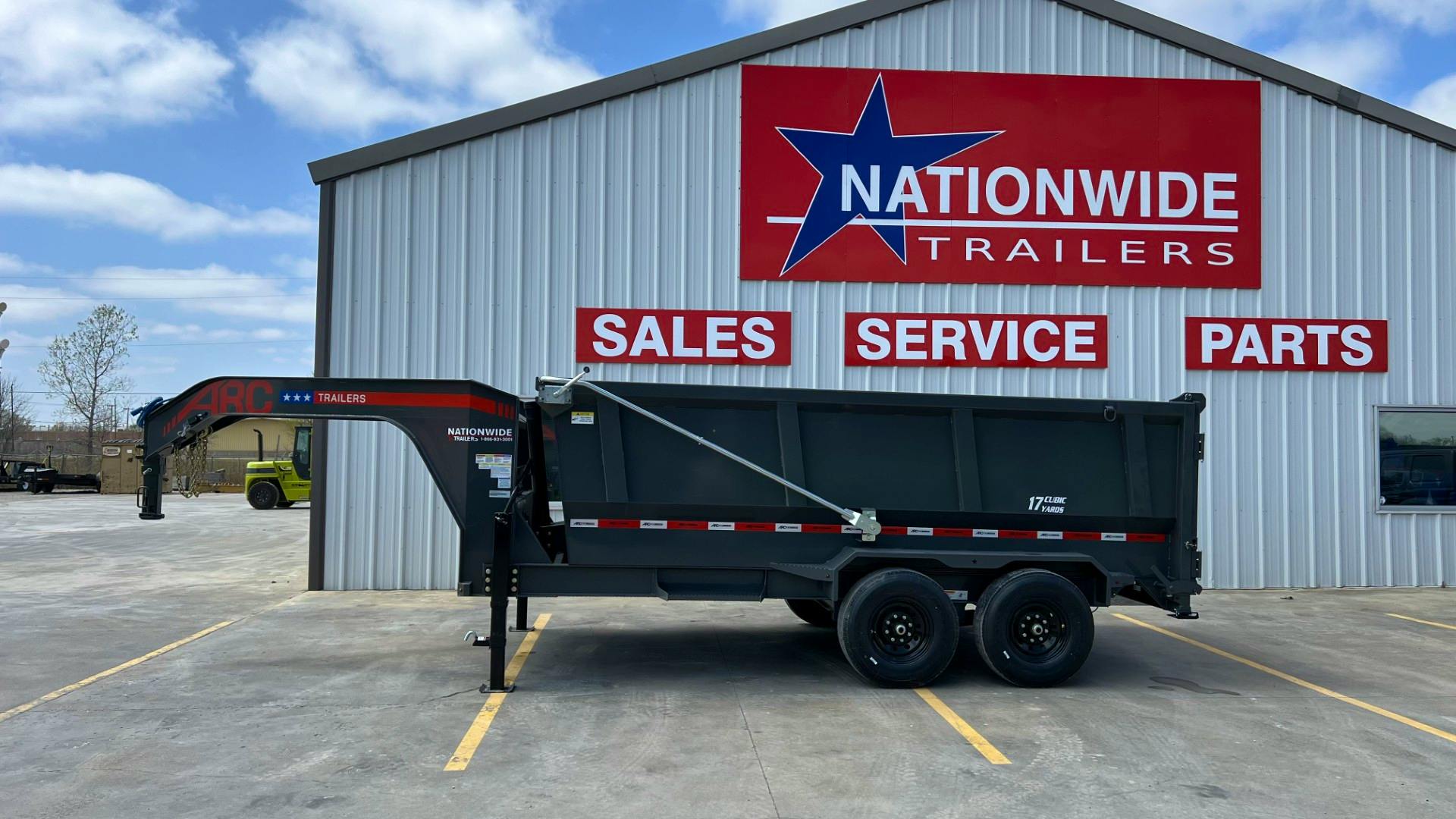 ARC Trailers 14'x83" Gooseneck Telescopic Dump Trailer w/ 4' Sides (GDT) - Stock #87107 - Image 5 of 6