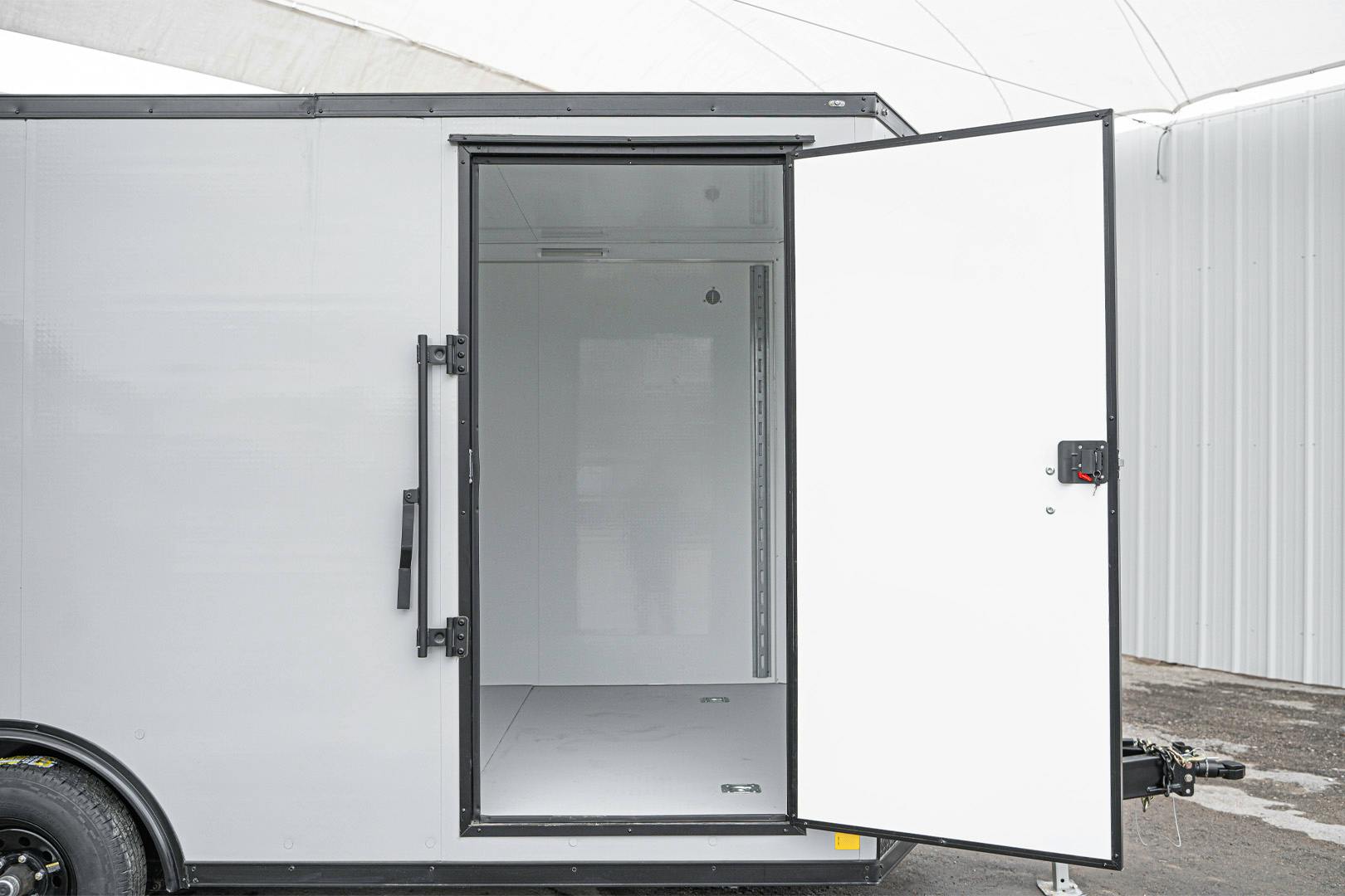 CellTech 8.5'x16' All-Steel Enclosed Cargo Trailer w/ Rear Ramp Door (C2) - Stock #87112 - Image 6 of 21