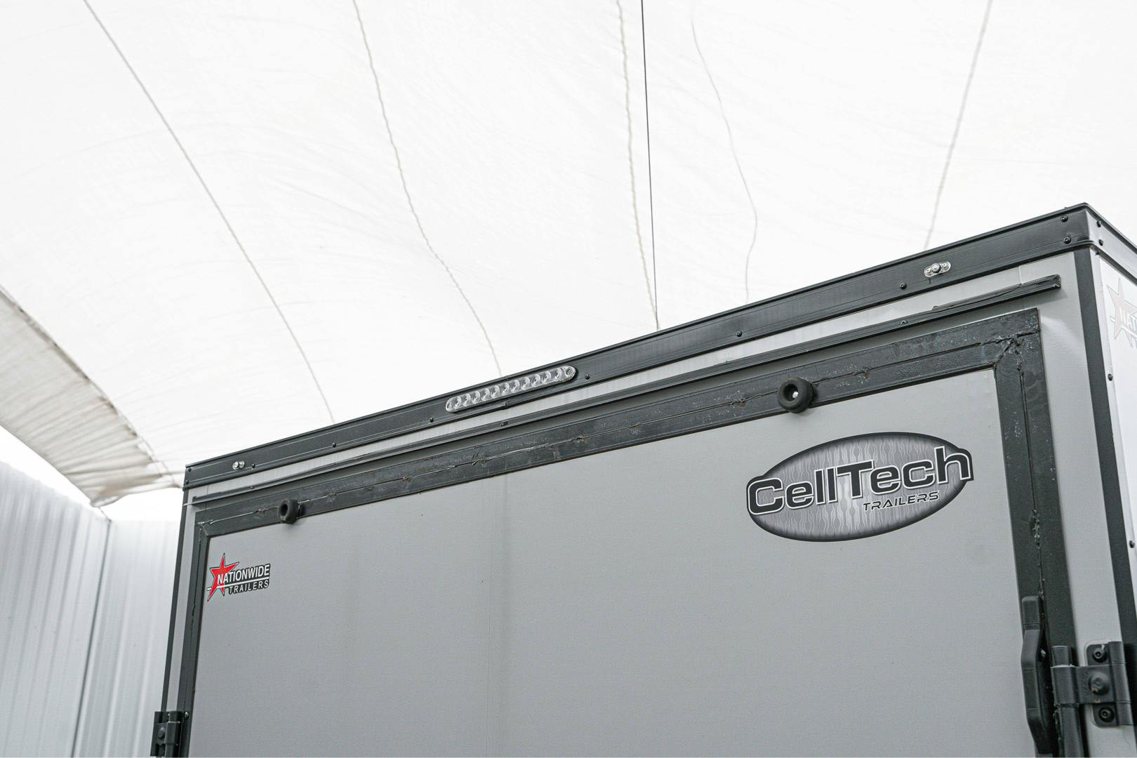 CellTech 8.5'x16' All-Steel Enclosed Cargo Trailer w/ Rear Ramp Door (C2) - Stock #87112 - Image 17 of 21
