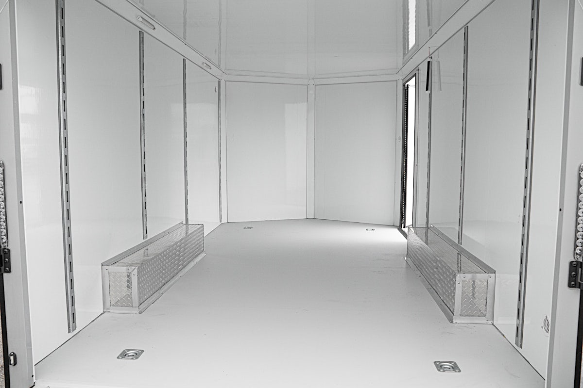 CellTech 8.5'x16' All-Steel Enclosed Cargo Trailer w/ Rear Ramp Door (C2) - Stock #87112 - Image 18 of 21 CellTech 8.5'x16' All-Steel Enclosed Cargo Trailer w/ Rear Ramp Door (C2) - Stock #87112 - Image 18 of 21