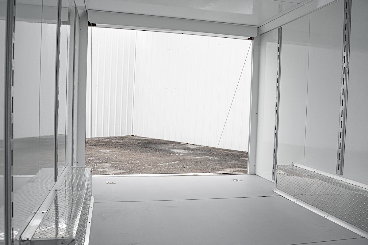 CellTech 8.5'x16' All-Steel Enclosed Cargo Trailer w/ Rear Ramp Door (C2) - Stock #87112 - Image 19 of 21 CellTech 8.5'x16' All-Steel Enclosed Cargo Trailer w/ Rear Ramp Door (C2) - Stock #87112 - Image 19 of 21