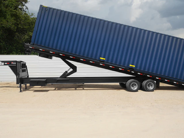 LoneStar 40'x102" Tilt Shipping Container Trailer w/ Duals (TC)