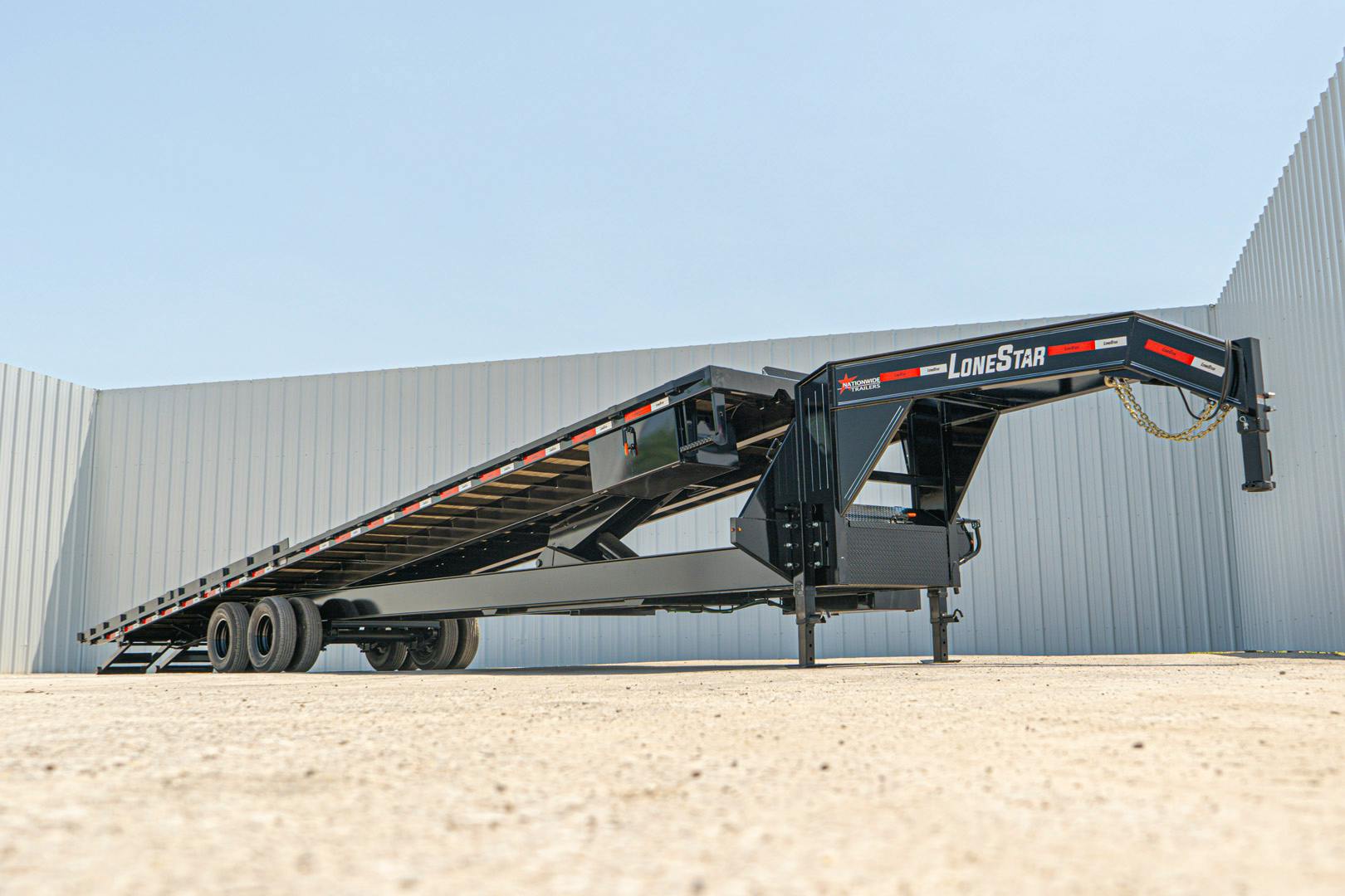 LoneStar 40'x102" Tilt Shipping Container Trailer w/ Duals (TC) - Stock #87120 - Image 7 of 28