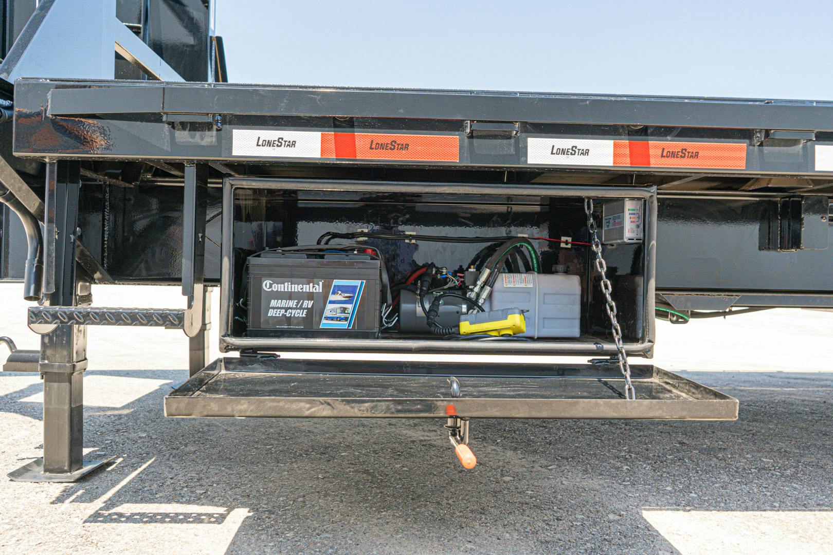 LoneStar 40'x102" Tilt Shipping Container Trailer w/ Duals (TC) - Stock #87120 - Image 16 of 28