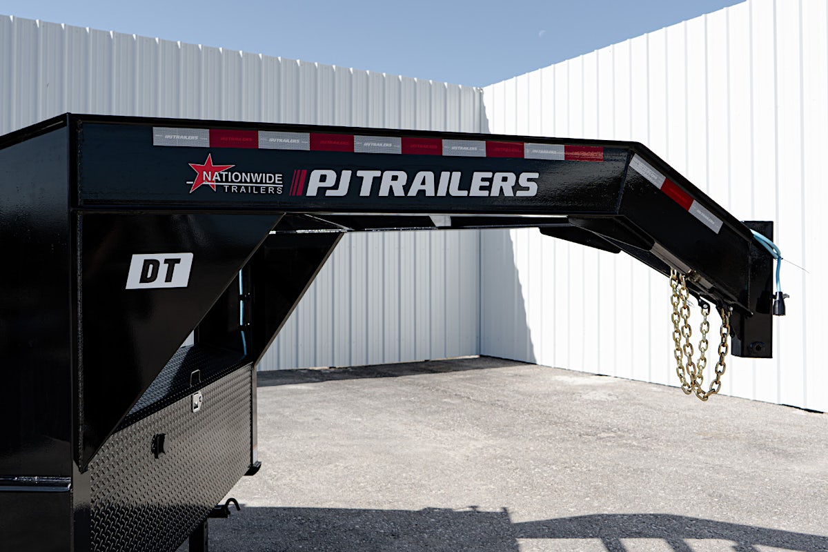 PJ Trailers 14'x83" GN Telescopic Dump Trailer w/ 3' Sides (DT) - Image 9