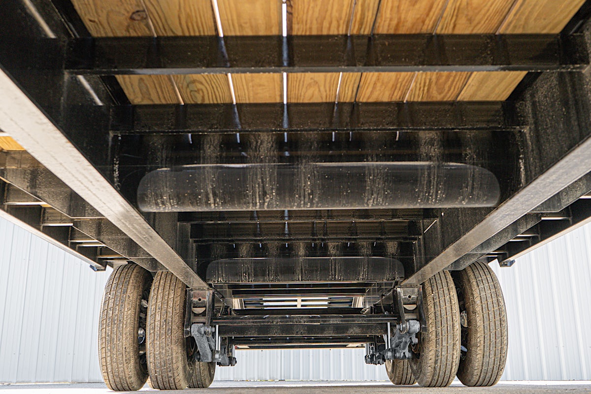 PJ Trailers 25'x102" Low Pro Pintle Flatbed Trailer w/ Duals (PL) - Image 9