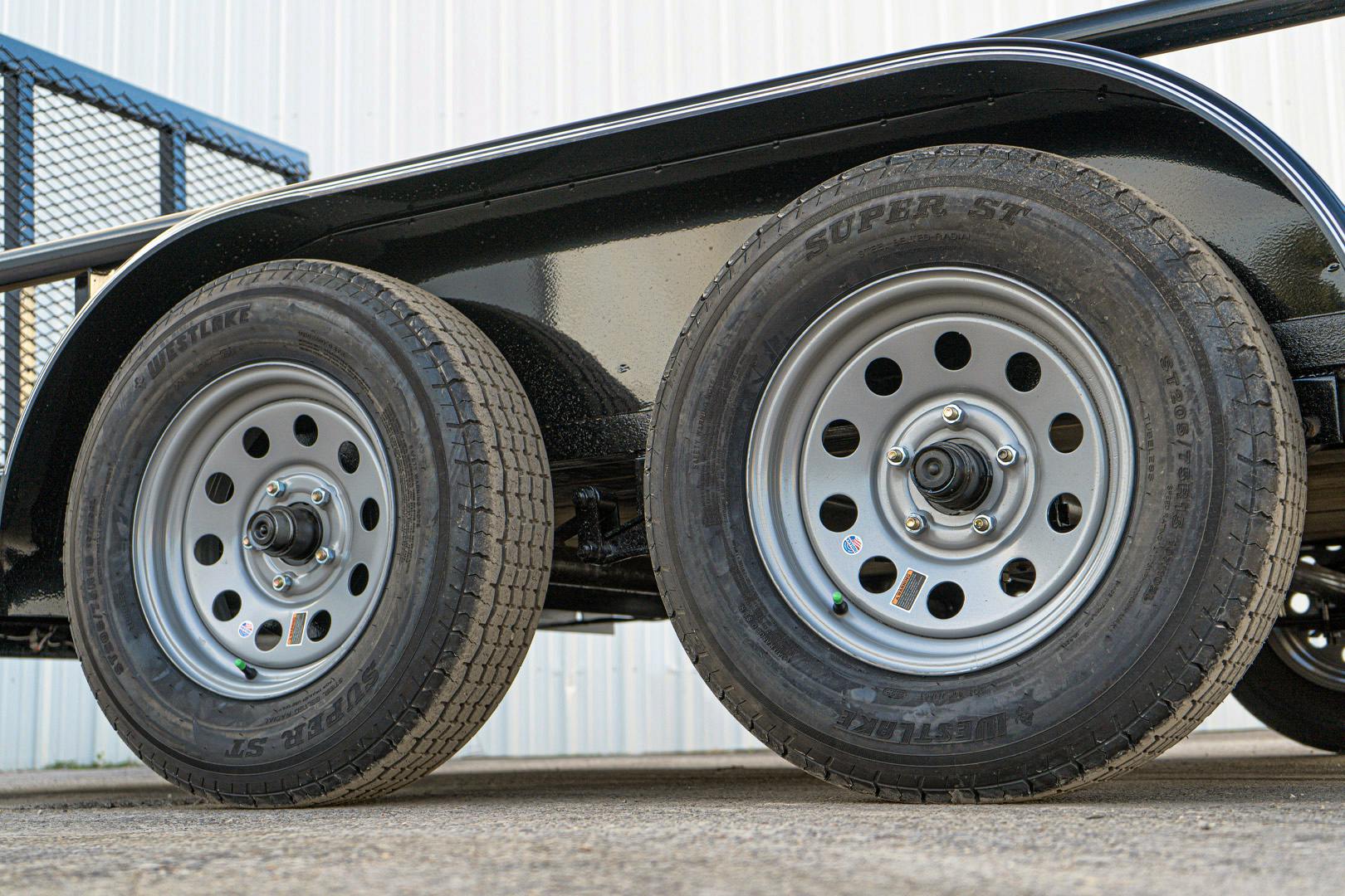 Texas Bragg 18'x83" Utility Trailer w/ 4' Gate (U2) - Image 9