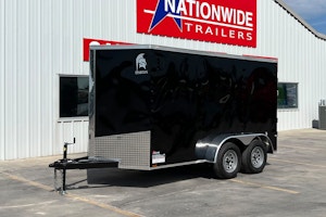 Spartan 6'x12' Enclosed Cargo Trailer w/ Rear Barn Doors (C2)