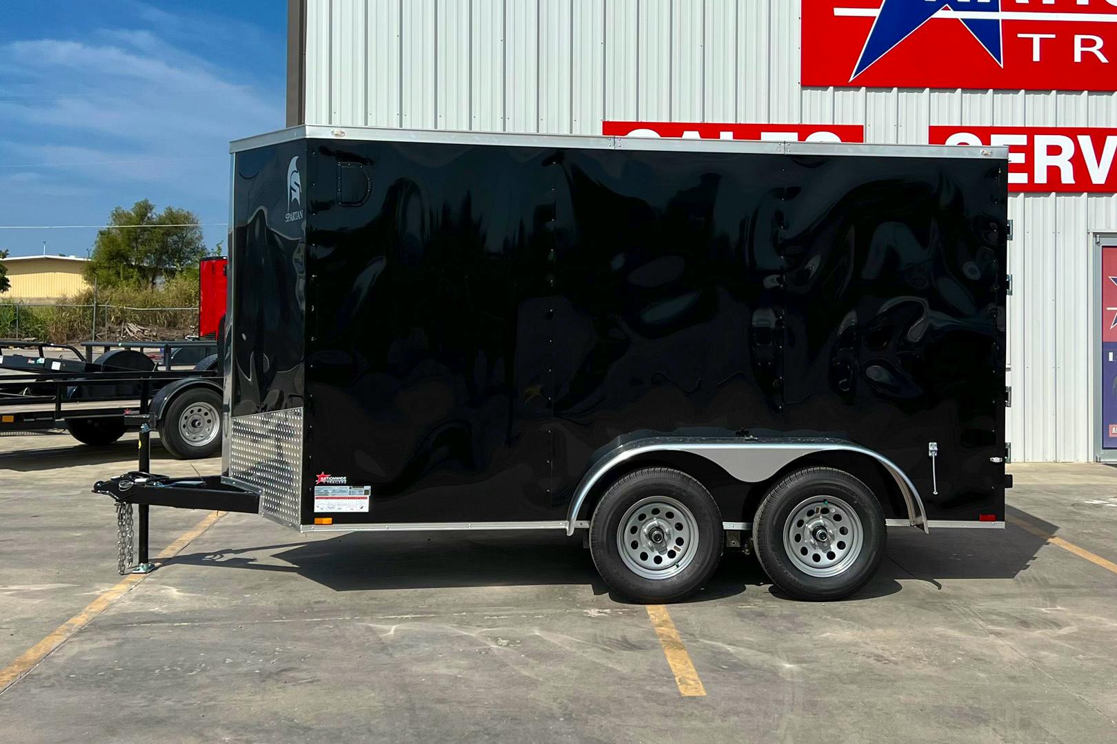 Spartan 6'x12' Enclosed Cargo Trailer w/ Rear Barn Doors (C2) - Image 3