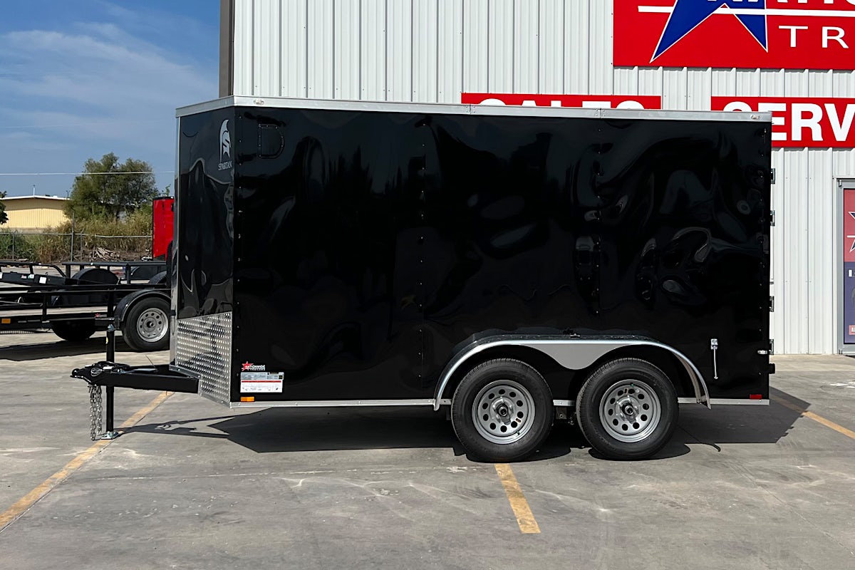 Spartan 6'x12' Enclosed Cargo Trailer w/ Rear Barn Doors (C2) - Image 3