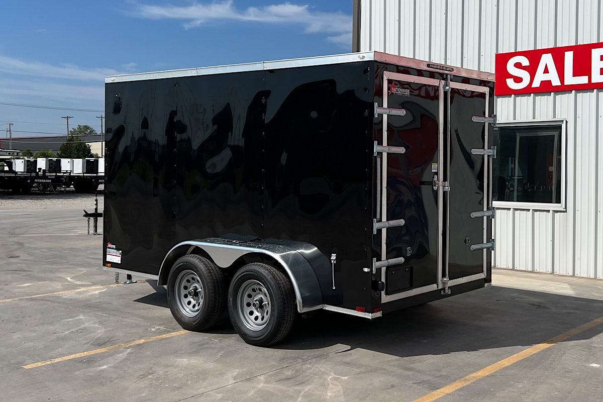 Spartan 6'x12' Enclosed Cargo Trailer w/ Rear Barn Doors (C2) - Image 4