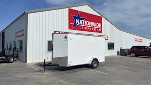 Spartan 6'x12' Enclosed Cargo Trailer w/ Rear Barn Doors (C1)