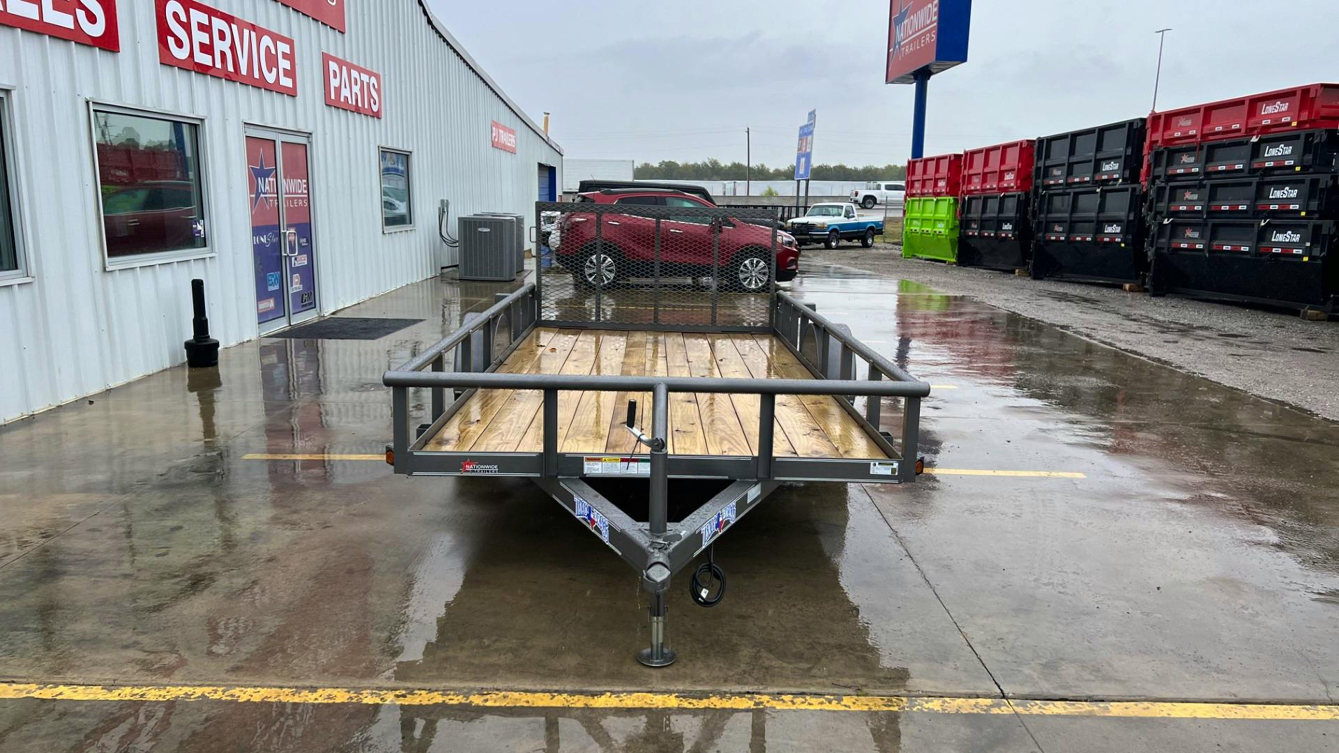 Texas Bragg 14'x83" Utility Trailer w/ 4' Gate (U2) - Image 7