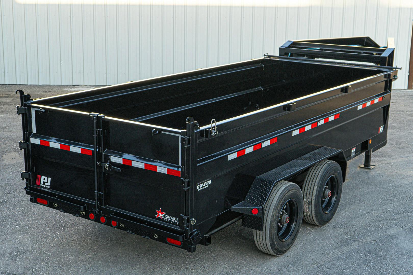 PJ Trailers 16'x83" Gooseneck HD Low Pro Dump Trailer w/ 3' Sides (DE) - Stock #87175 - Image 21 of 32