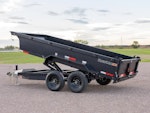 RawMaxx 14'x83" Scissor Lift Dump Trailer w/ 2' Sides (PKX) Stock #87182 - Thumbnail 3