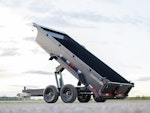 RawMaxx 14'x83" Scissor Lift Dump Trailer w/ 2' Sides (PKX) Stock #87189 - Thumbnail 6