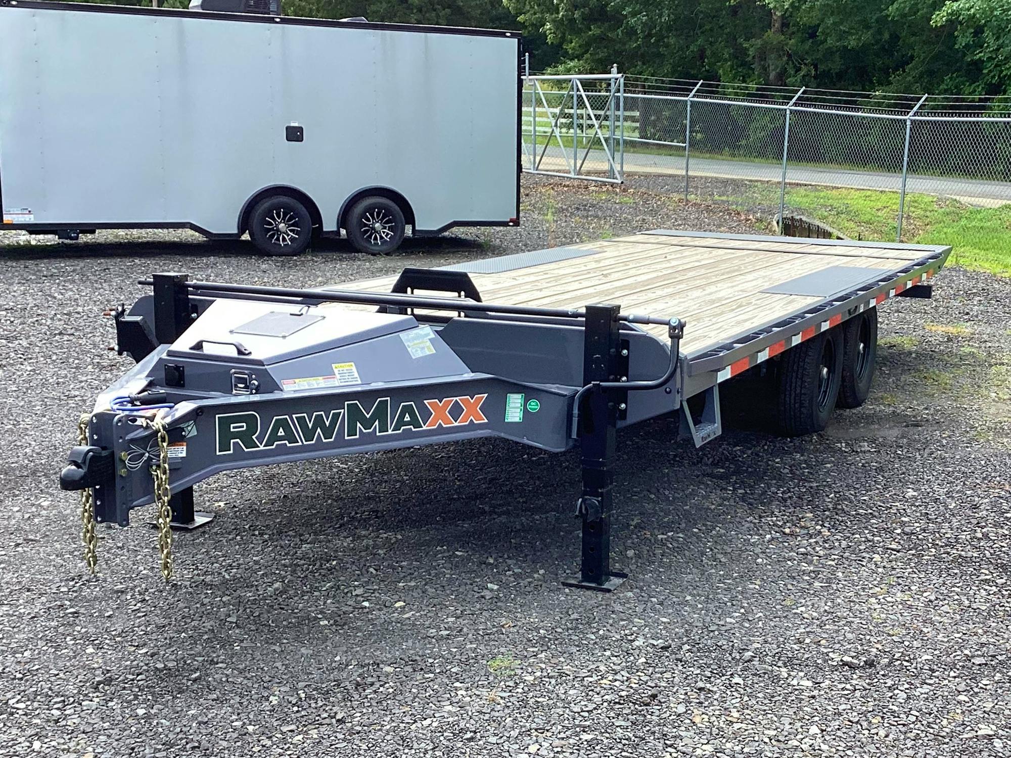 RawMaxx DTX 22' × 102" 14K Full-Tilt Equipment Trailer