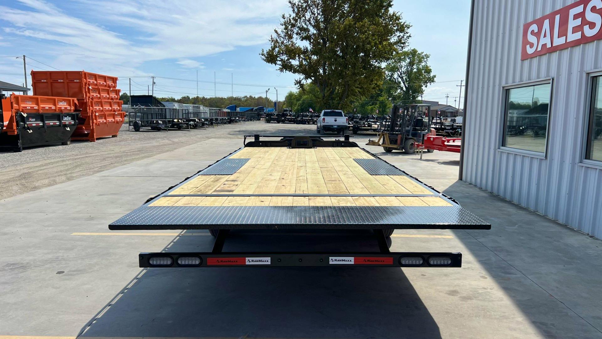 RawMaxx DTX 22' × 102" 14K Full-Tilt Equipment Trailer